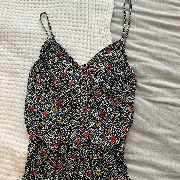 Anthropologie/Elevenes - Black/White/Multi Color Jumpsuit - M - Picture 8 of 10